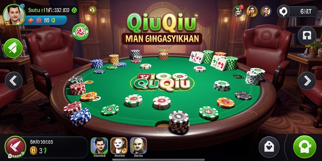 Tangkapan layar gameplay QiuQiu di 6RT yang penuh aksi dan seru.