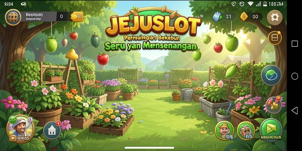Tampilan gameplay JEJUSLOT yang menarik dan penuh warna.