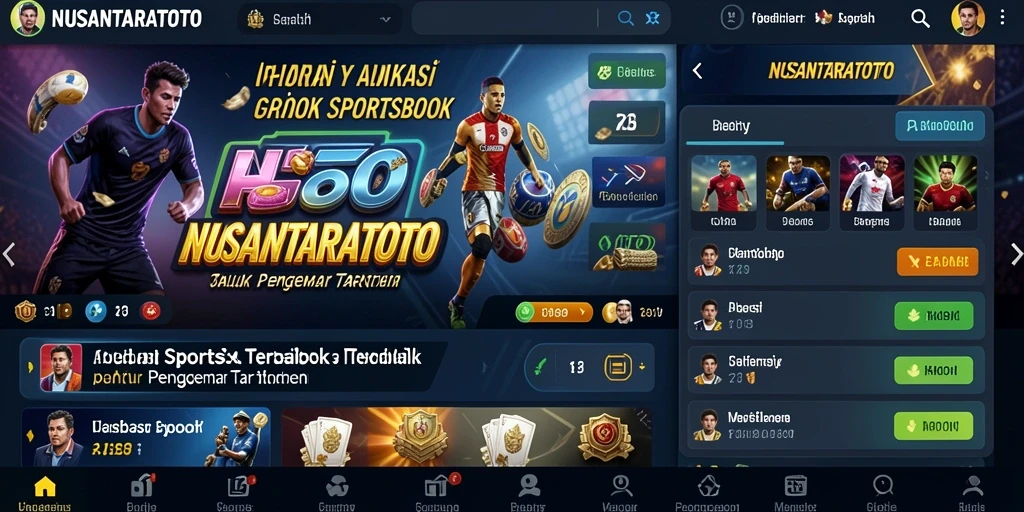 Tampilan gameplay yang menarik dari NUSANTARATOTO.